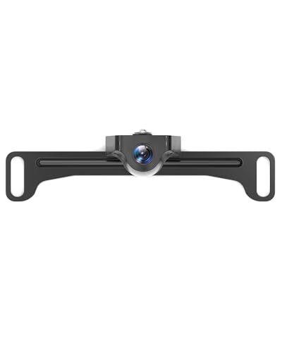 WOLFBOX Reverse Rear Camera License Plate Bracket, for Backup View Camera