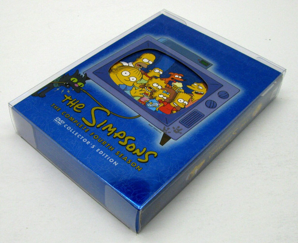 25x DVD OVERSIZED BOX SET (SIZE DVO B) - CLEAR PLASTIC PROTECTIVE BOX PROTECTOR