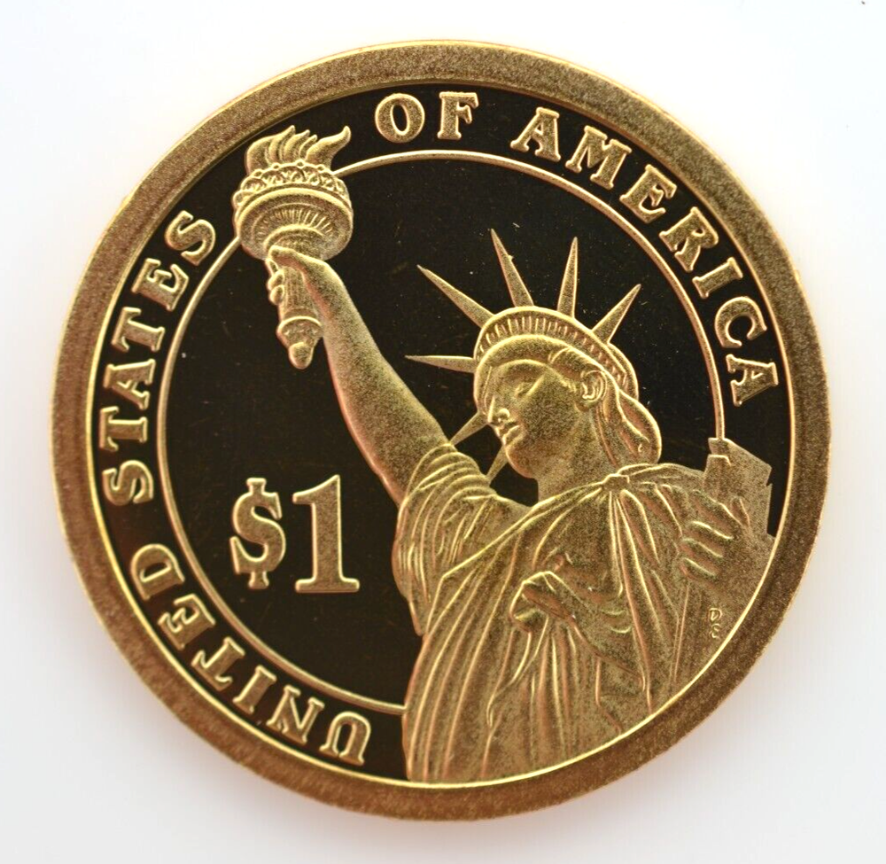 2009 John Tyler Proof Presidential Dollar From Proof Set