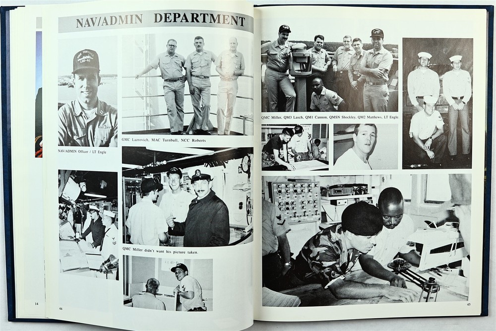 USS Tortuga (LSD-46) 1994 Mediterranean Deployment Cruise Book