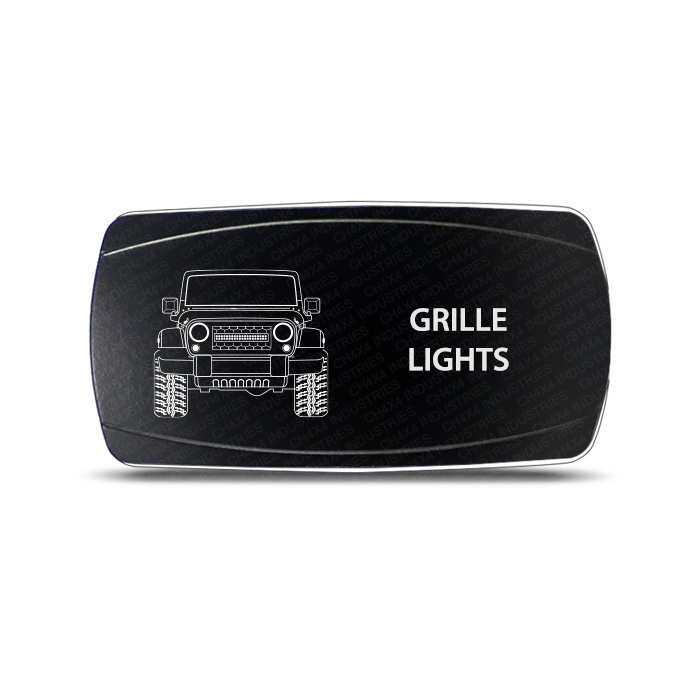 CH4X4 Rocker Switch Grille Lights Symbol
