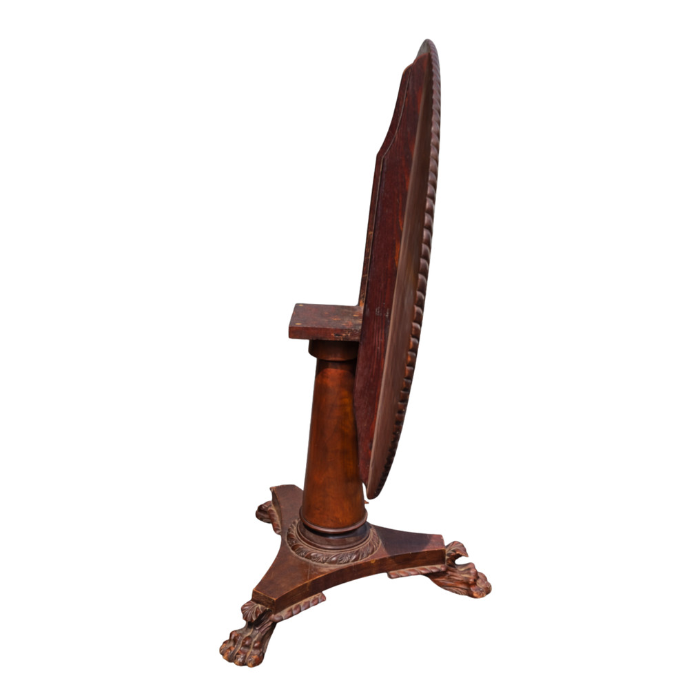 American Classical Mahogany Center Table Circa 1820