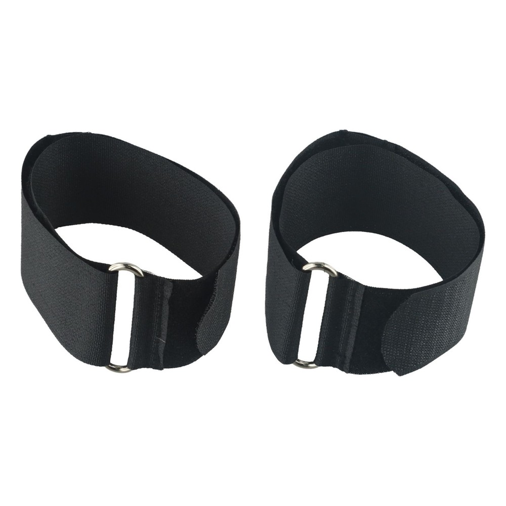 2pcs Rowing Machine Pedal Straps Adjustable Leg Straps for Elliptical Bikes