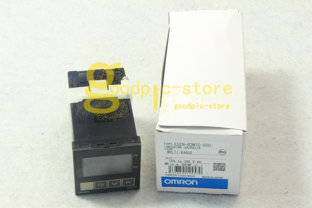 New Omron Temperature Controller E5CN-R2MTC-500 100-240VAC