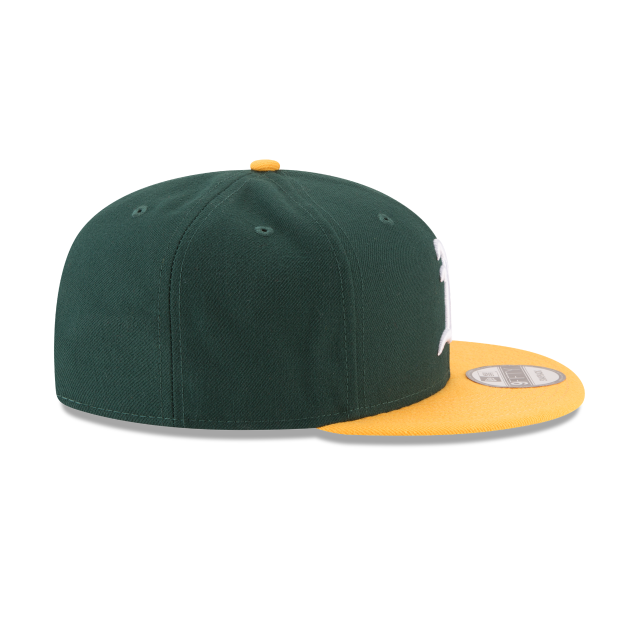 Oakland Athletics Basic 950 Adjustable Green & Yellow Snapback New Era Cap - NWT