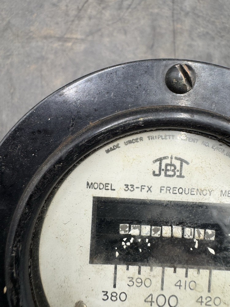 JBT Triplett Model 33-FX Frequency Indicator