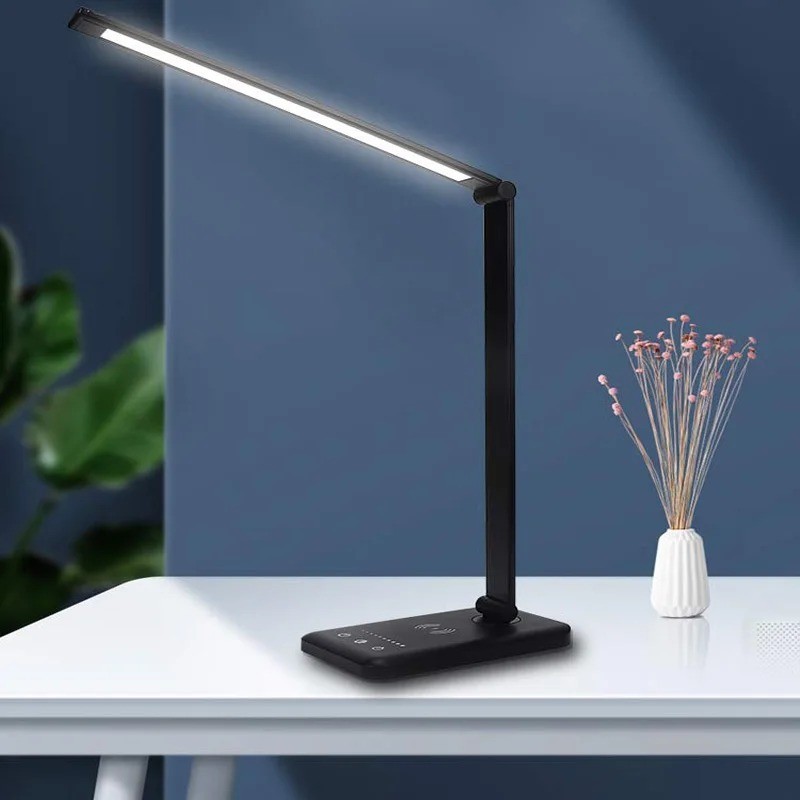LED Wireless Charging Desk Lamp