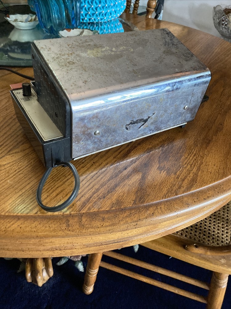 antique General Electric toaster 12x7x4.