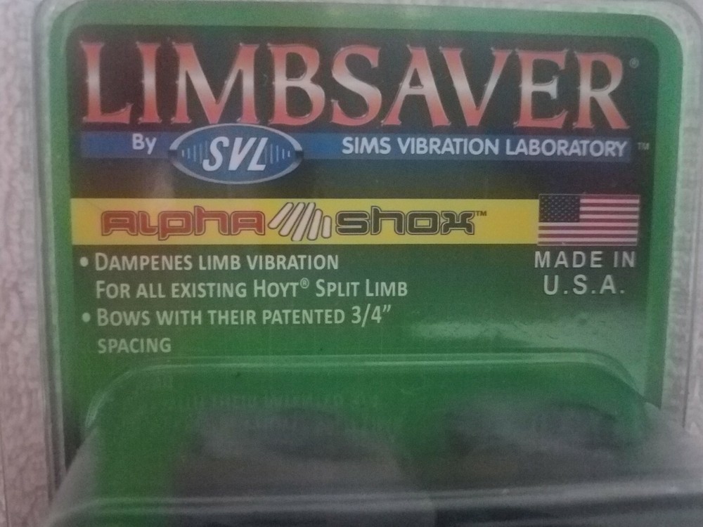 Sims Vibration Laboratory 3432 Sims Alphashox Black Limbsaver