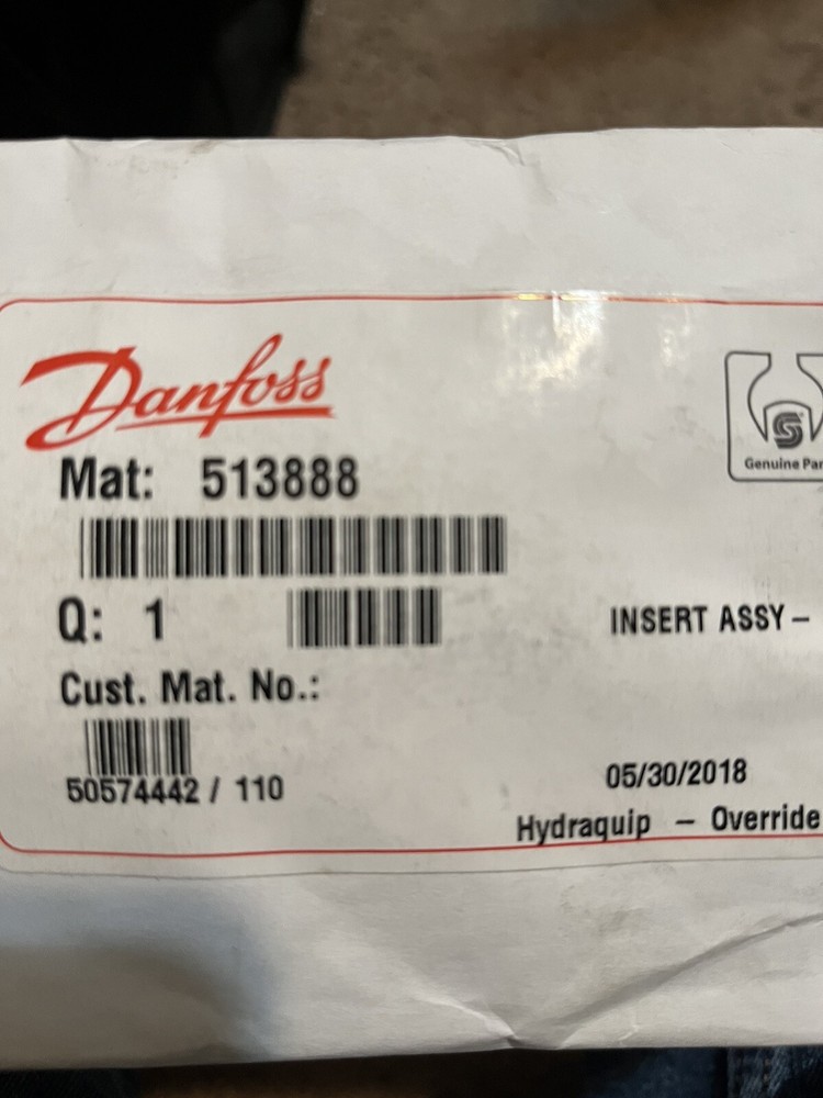 513888 danfoss insert assy