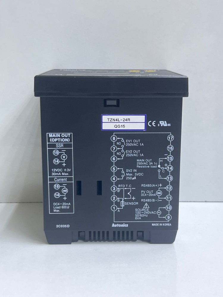 AUTONICS TZN4L-24R TEMPERATURE CONTROLLER