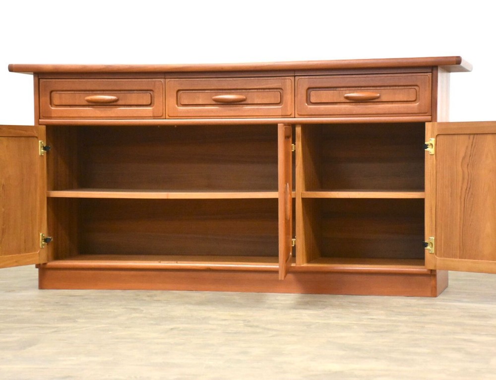 Danish Modern Teak Credenza by Dyrlund