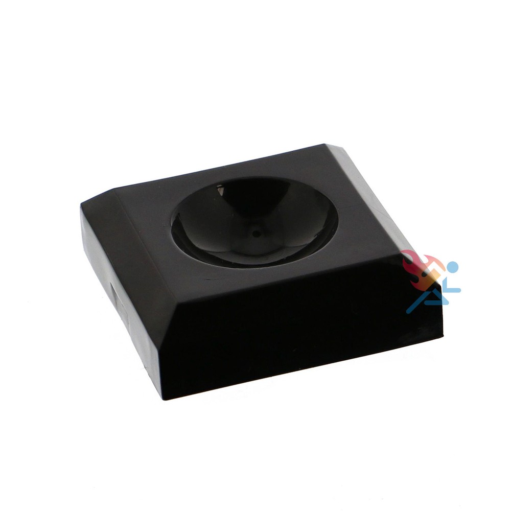 Marble Eggs Display Stand Black Medium Plus 1-1/2" Square Dimple Block, 12 Pack