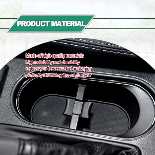 Center Console Cup Holder Insert Divider fit for Subaru Outback 2010 2011 2012