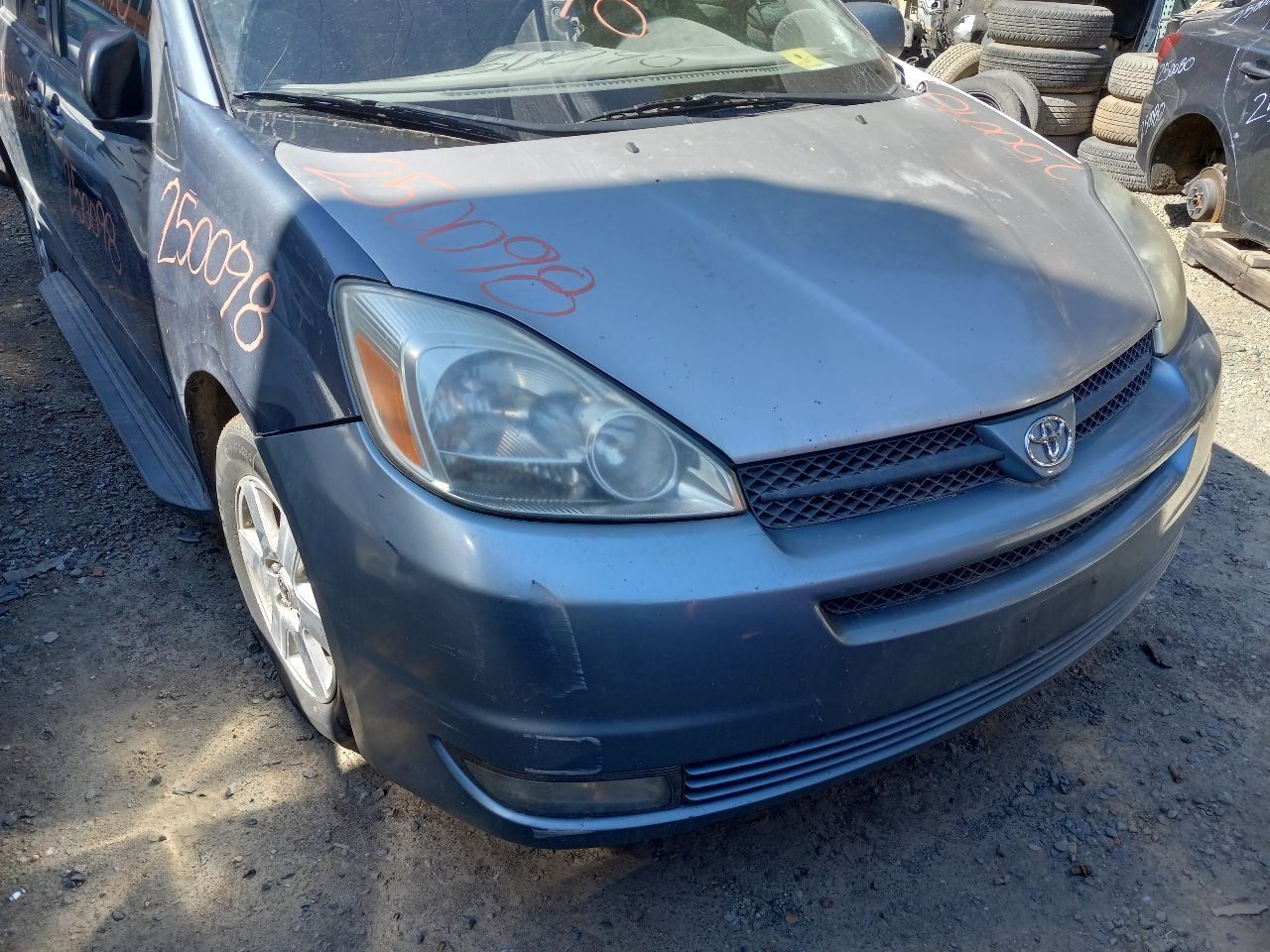 06-10 TOYOTA SIENNA LE ROOF DISPLAY DVD ENTERTAINMENT TV SCREEN