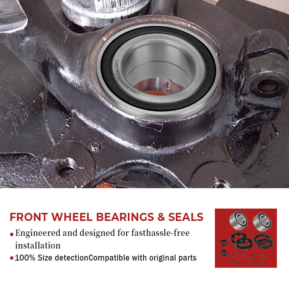 Front Wheel Bearings & Seals for Honda Foreman 450 TRX450 TRX450FE/FM/ES/S 98-04