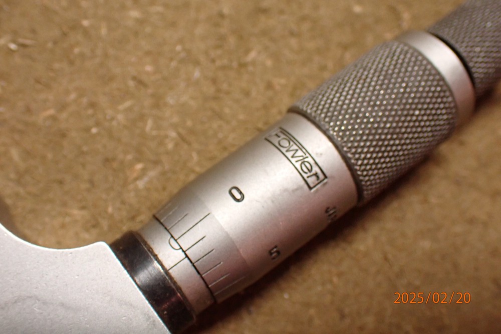 FOWLER DEPTH MICROMETER MACHINIST TOOL