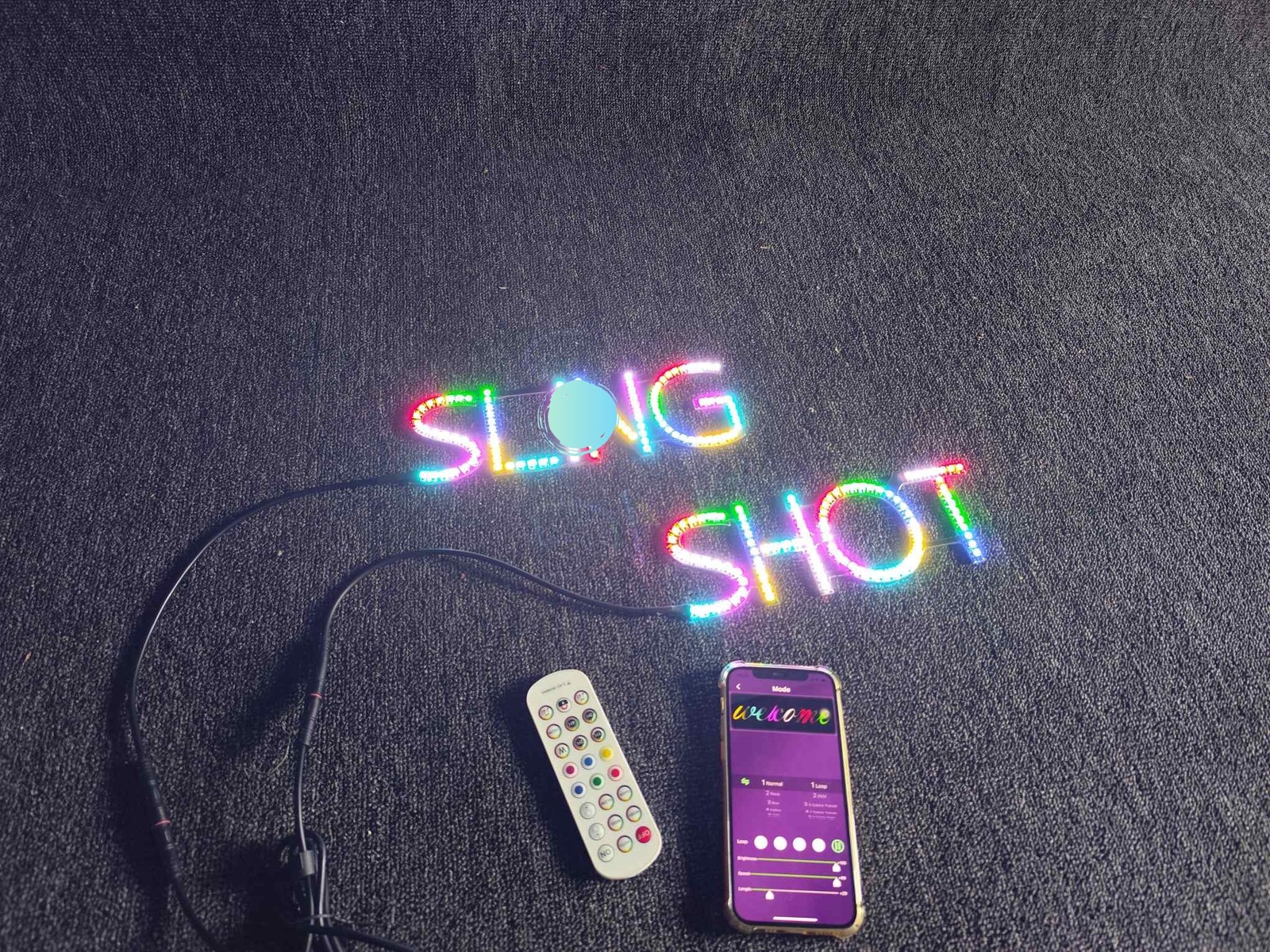 "Slingshot" Rear Letters /Hood Lights CHASING Color LED For polaris Slingshots