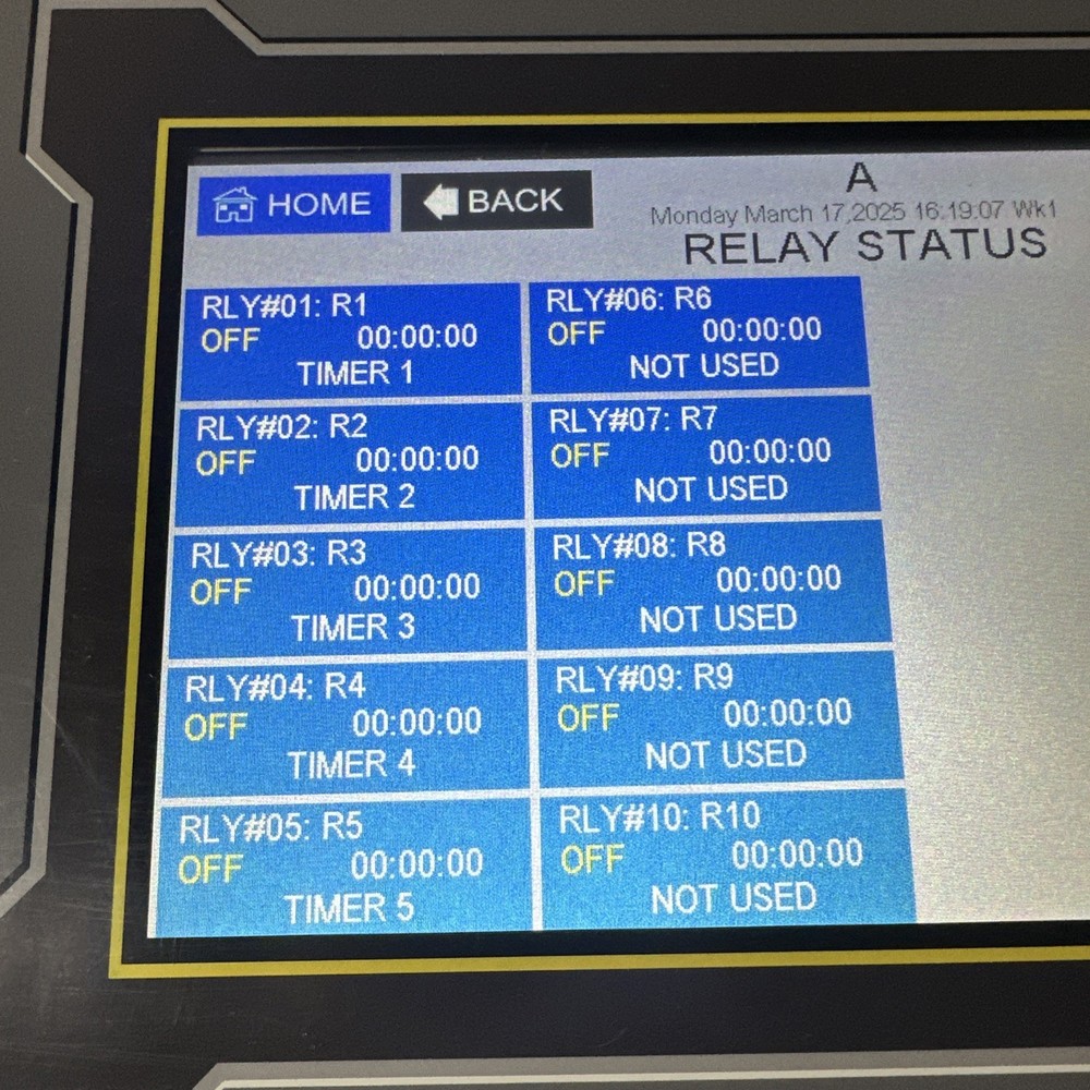 Advantage Controls MegaTron MT Touch Screen Cooling Tower Controller 10 Pigtails