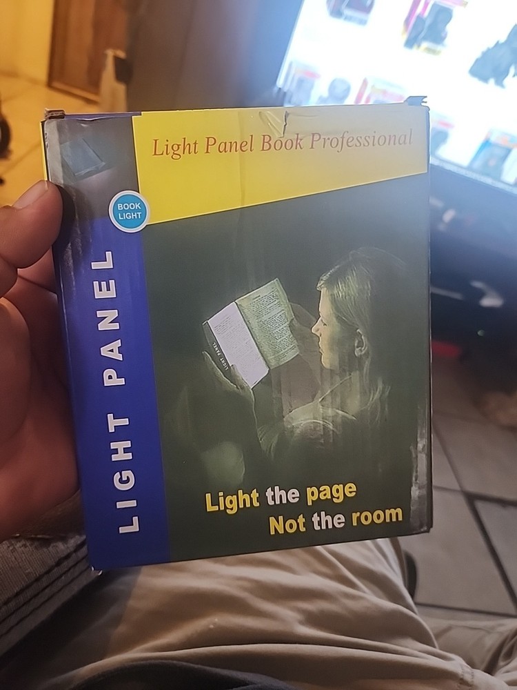 New Light Panel Book Professional LED Reading Light Portable Flat Eye Protection
