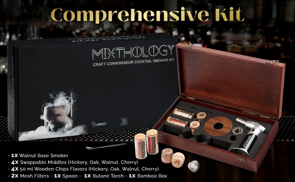 Mixthology cocktail smoker kit