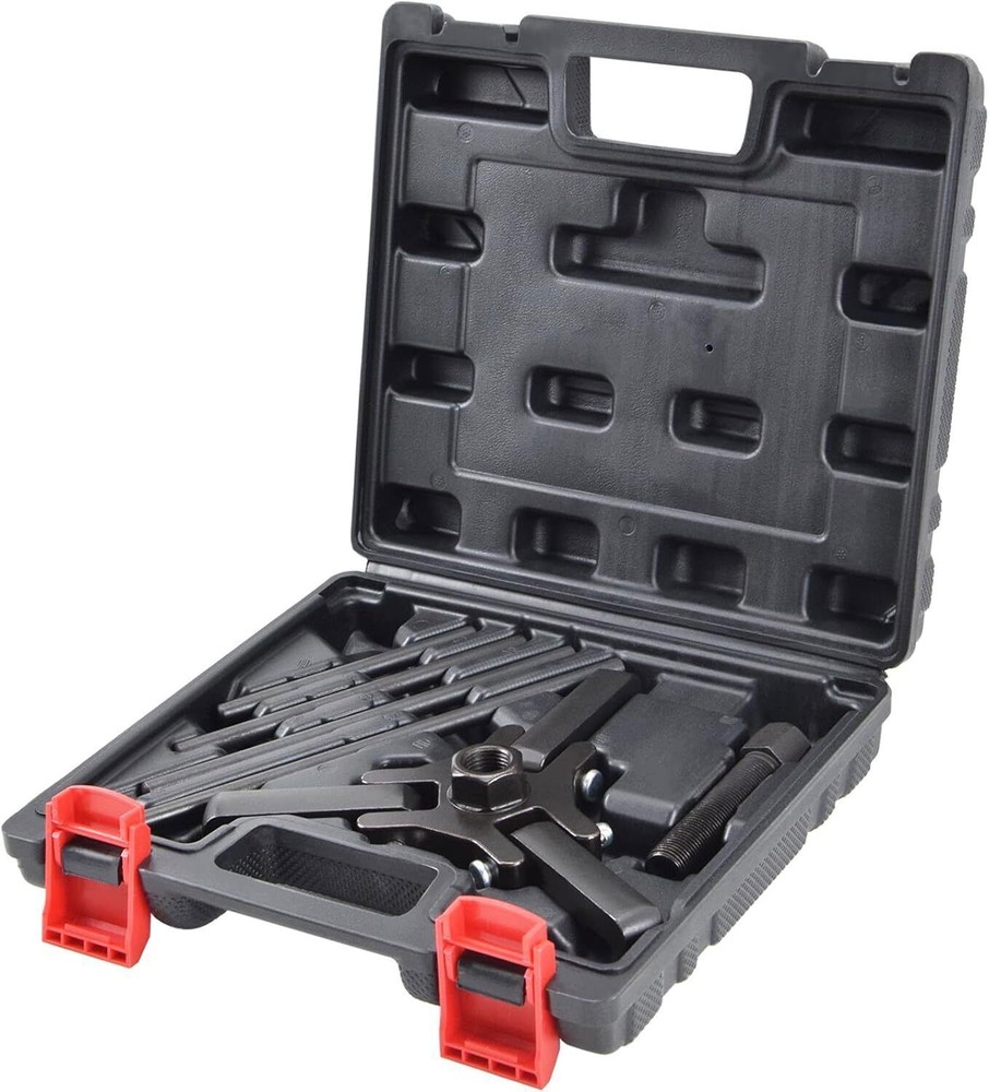 9 PCS Harmonic Balancer Puller Remove Extractor Kit Set Tool Adjustable Upgraded