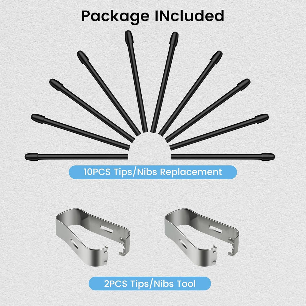 10PCS Replacement Tips for Remarkable 2, Durable Pen Tips Compatible with Remark
