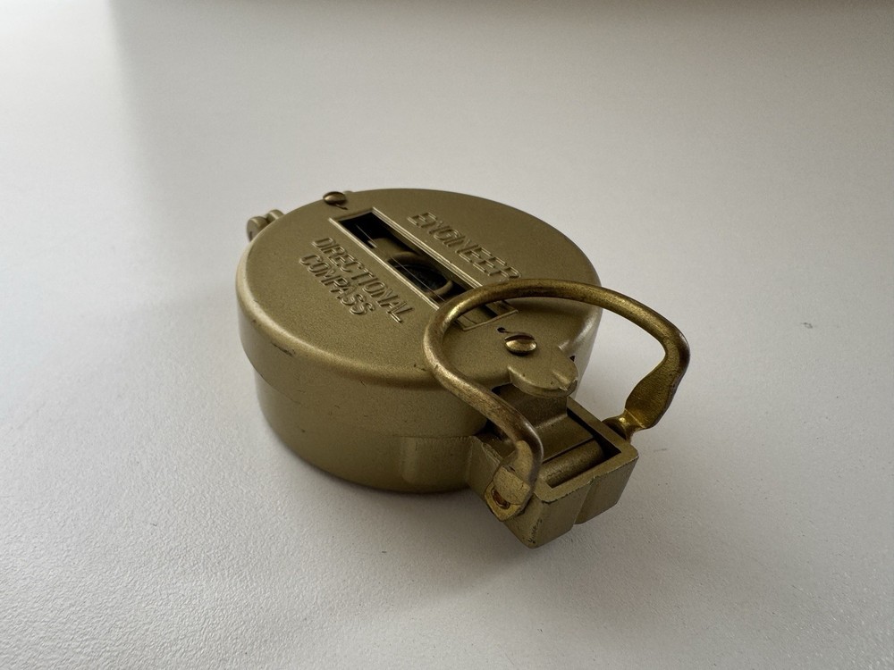 Engineer Directional Compass Brass Lensatic Military Style