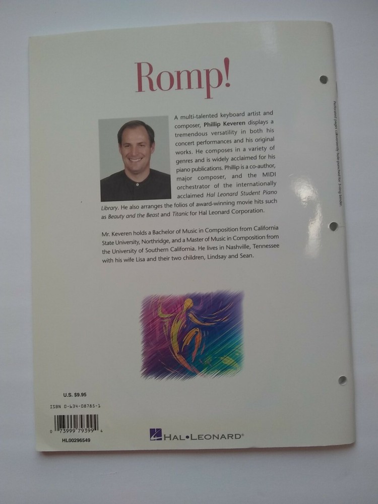 Romp Intermediate Level Composer Showcase Hal Leonard Digital Keyboard Ensemble