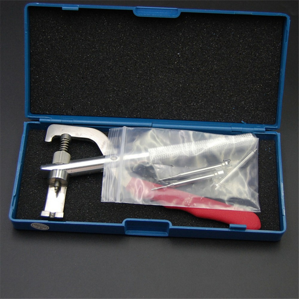 1pcs Car Remote Key Blade Pin Disassembling Clamp Pilers Lock Tool Kit Universal