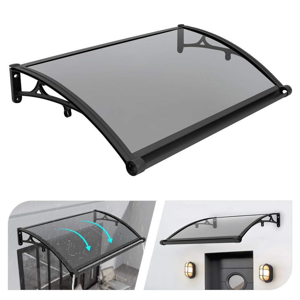 Front Doors/Windows Overhang Awning Window Door Awning Canopy for Sun Shutter