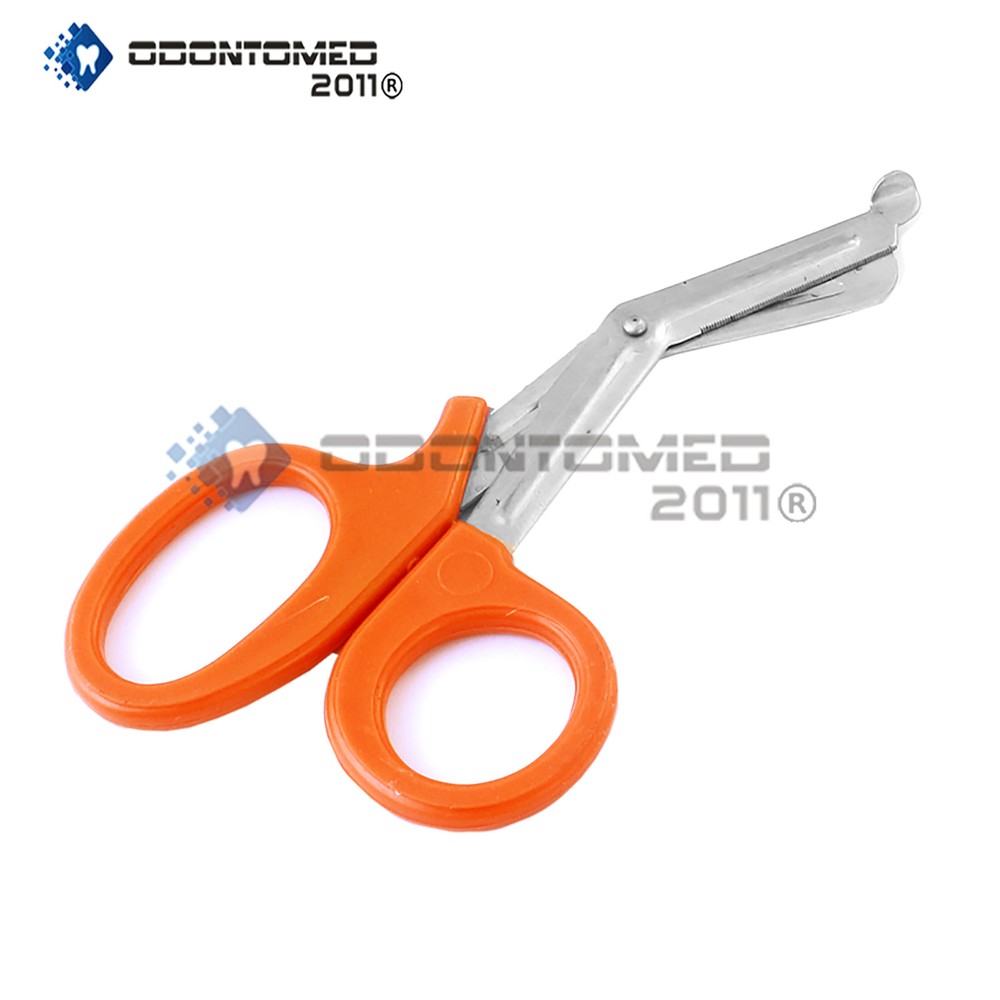 3 Emt Utility Scissors Shears 7.25" Orange Colored