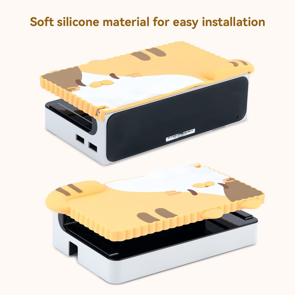 GeekShare Nintendo Switch Oled Protective Case Shell Cat Jo Jo Ergonomic Design