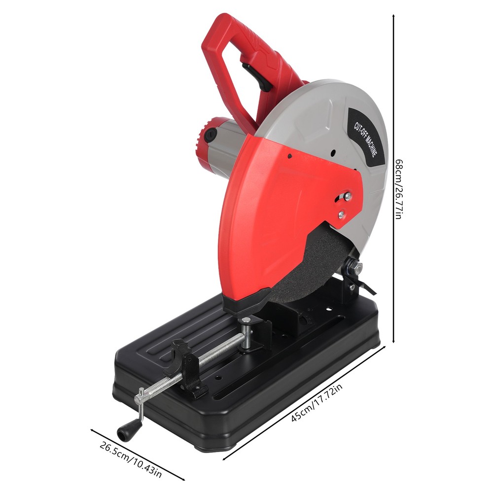 Powerful Cutting Machine with 0-45° Adjustable Angle and Copper Motor