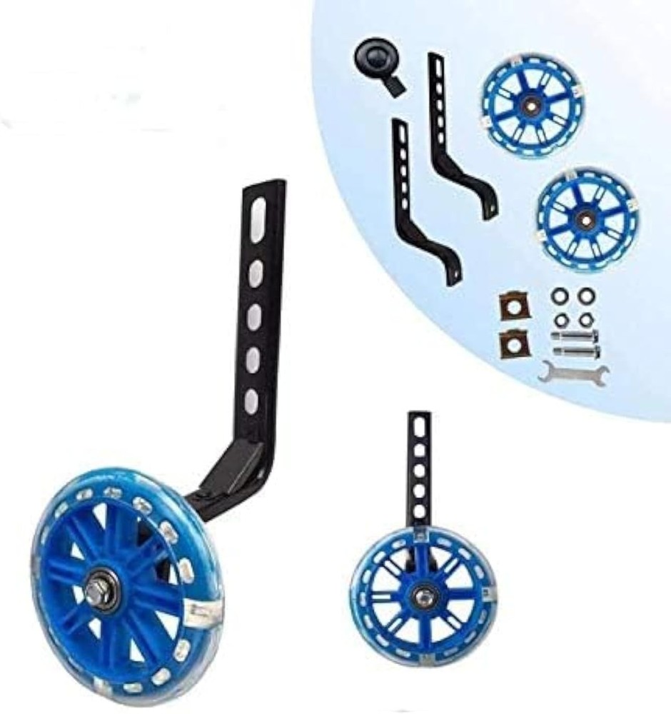 Universal Training Wheels - 12-20 Inch Bikes, Blue Color
