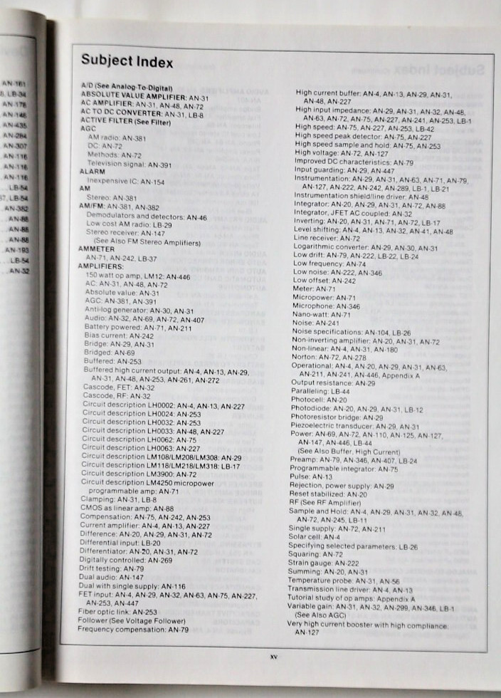 National Semiconductor 1986 Linear Applications Handbook #9cz