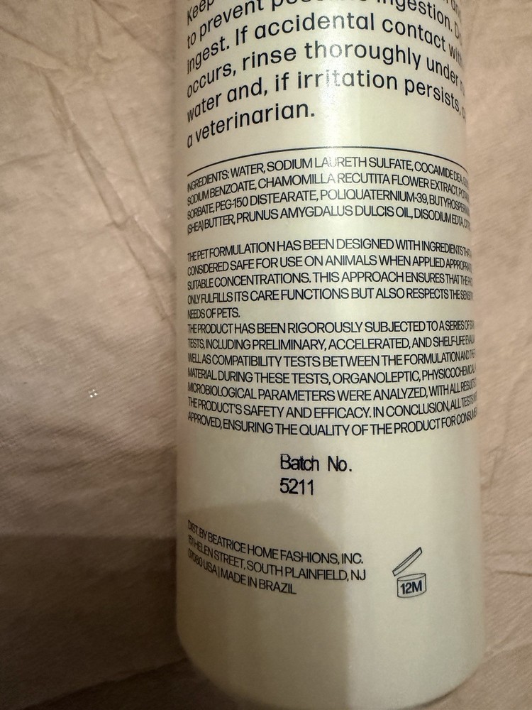 Bliss Pet For Got Shampoo