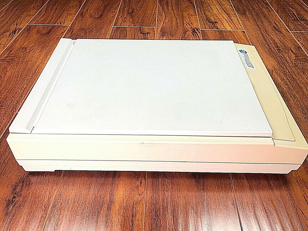 Microtek Scanmaker E6 MRS-1200E6 Flatbed Scanner SCSI Vintage
