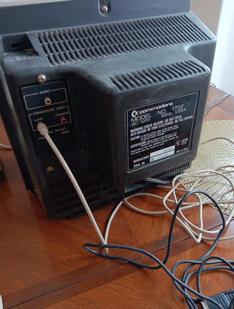 Vintage Apple IIc 2c A2S4100 - Computer and Power Supply Plus Extras Mouse, Disk