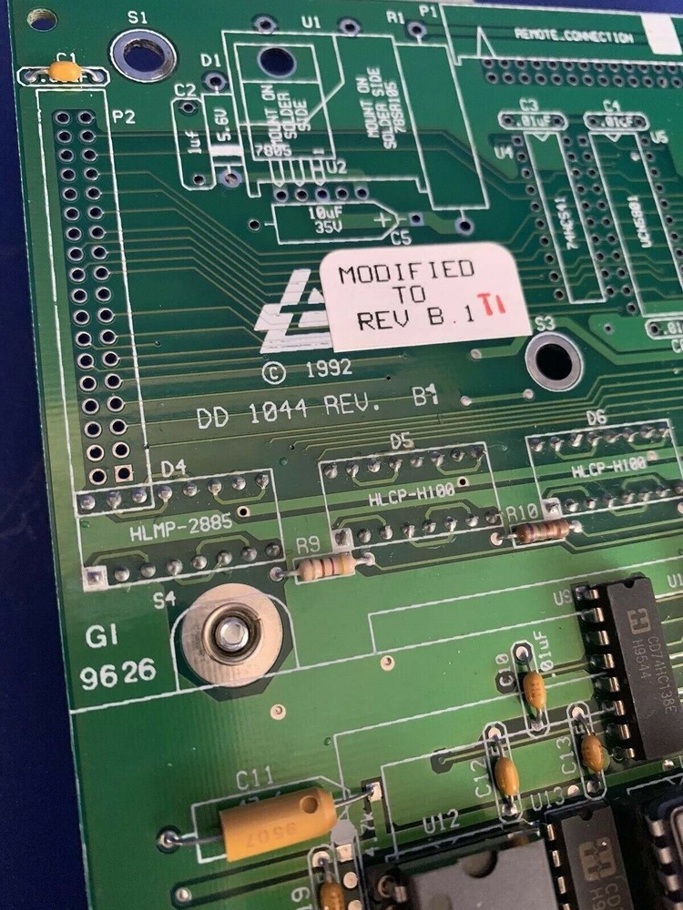 Air Products GasGuard GG450 CRSD 1044 Controller Display PCB, Used