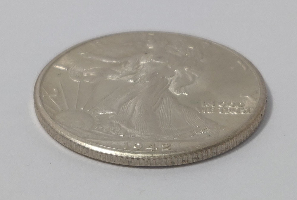 1942 WALKING LIBERTY HALF DOLLAR