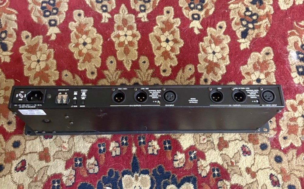 JBL M552 Stereo/Mono Channel Divider Network Variable Crossover Rack Gear