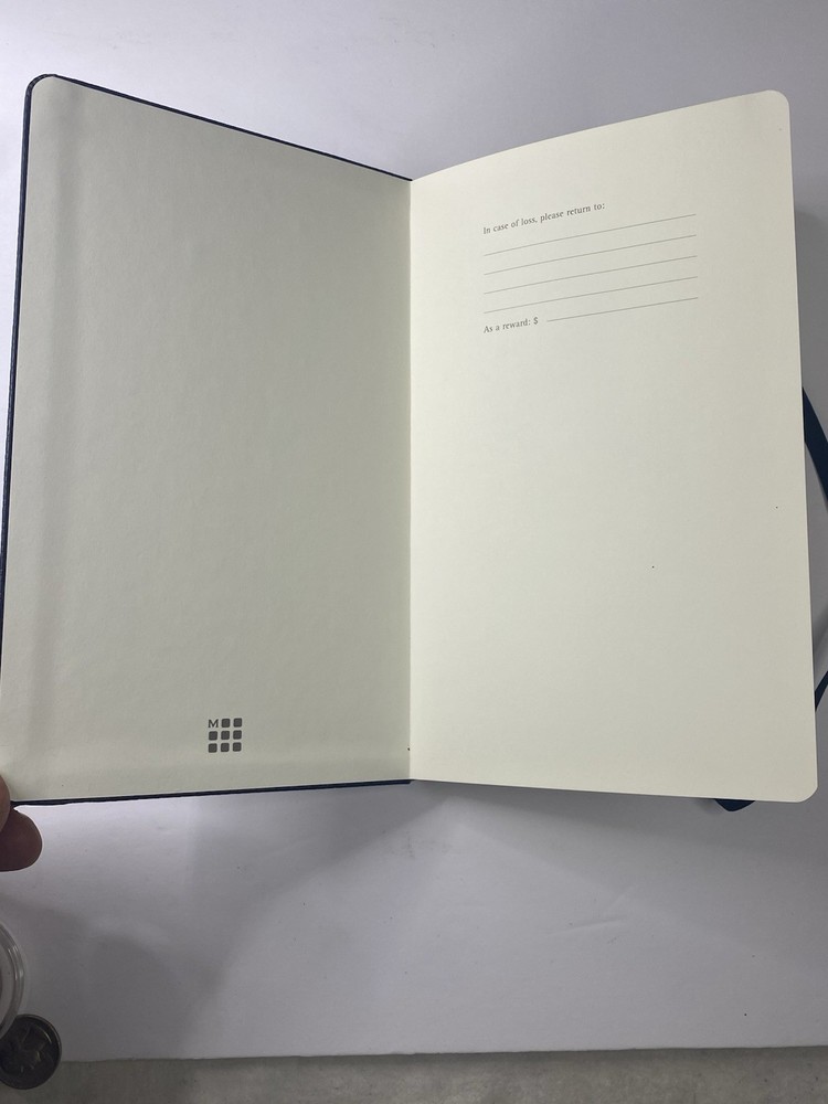 TAG Heuer Notebook - Moleskin “Don’t Crack Under Pressure” Grid Pattern