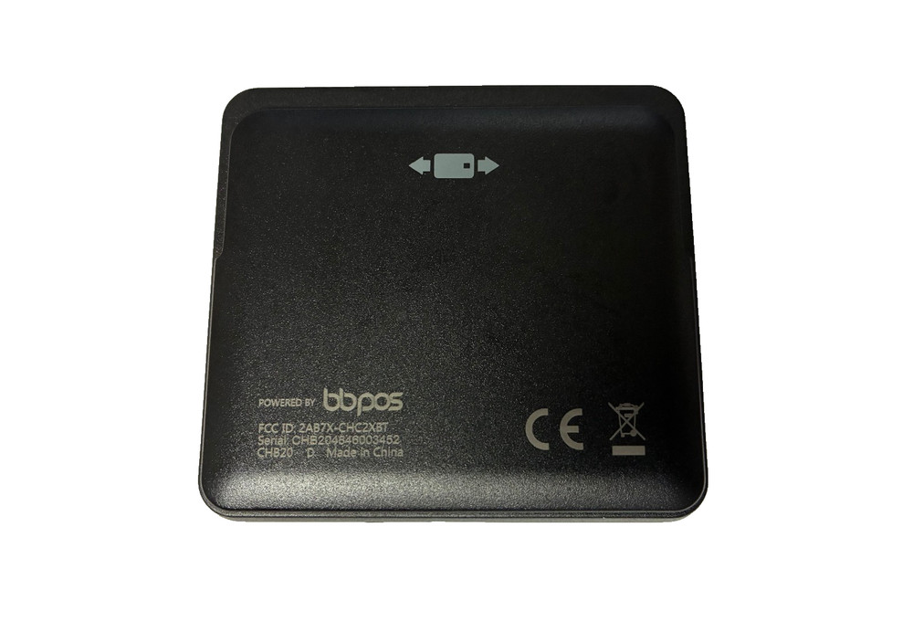 BBPOS Chipper 2X Bluetooth Card Reader w/ Lanyard, Cradle, and 2 Charge Cables