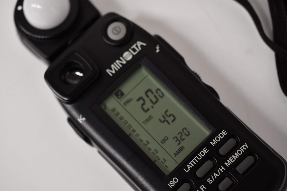 Minolta Flash Meter VI w/Case and strap, Tested, Accurate