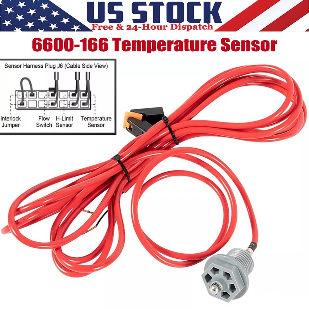 for Jacuzzi Sundance Spa Temperature Sensor Curled Finger Temp Sensor #6600-166