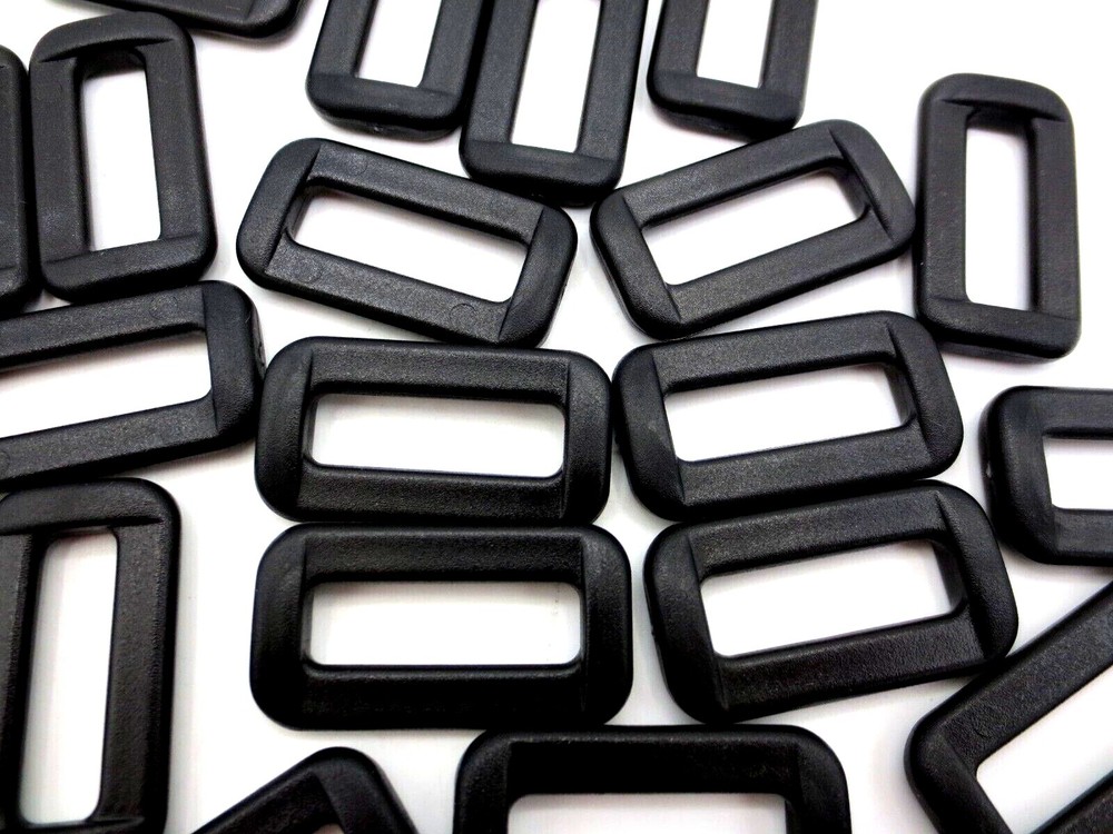 1.5", 38mm Wide Strap Loop Connector For Webbing, Durable Plastic Free Shipping!