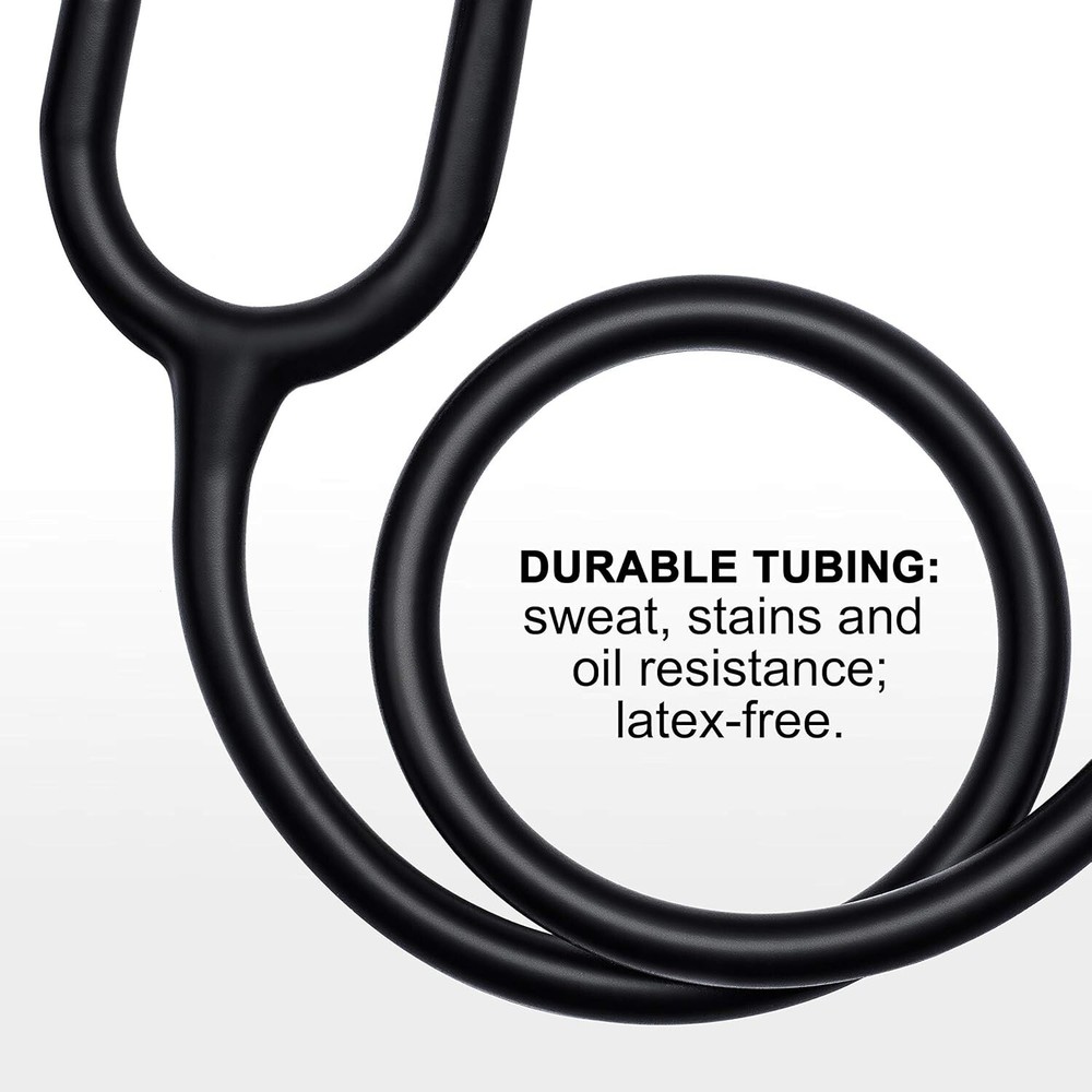 Classic Dual-Head Stethoscope - 360° Design & Complete Accessory Kit (29.5 inch)