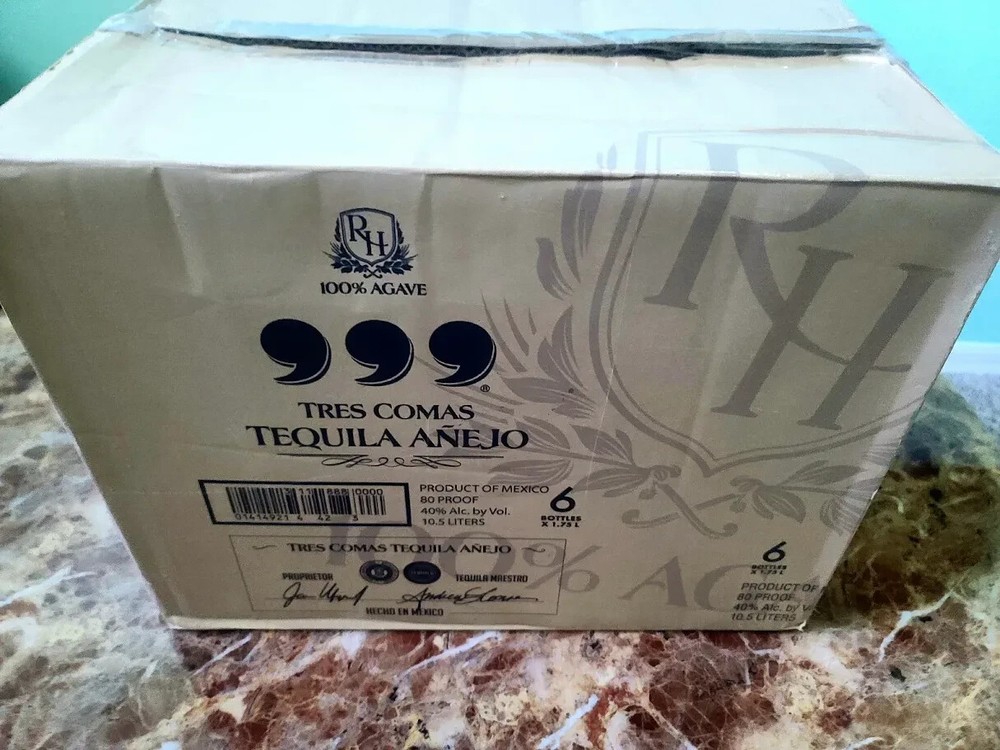 SILICON VALLEY: Tres Comas Tequila EMPTY Box w/Studio COA