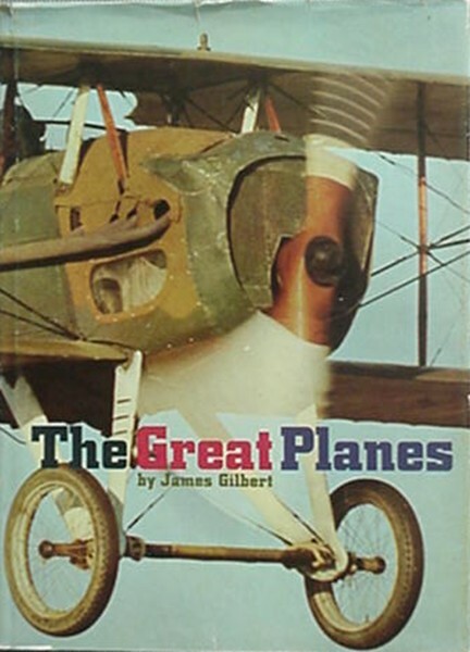 THE GREAT PLANES 1977 BOOK (SPAD BIPLANE CVR